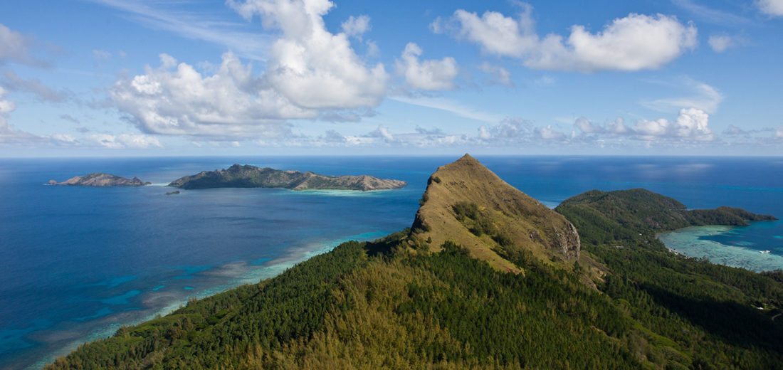View from Mount Duff towards Taravai and Agakauitai
Image credit: Eric Röttinger